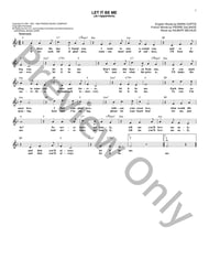 Let It Be Me Je T appartiens by Everly Brothers J.W. Pepper Sheet Music